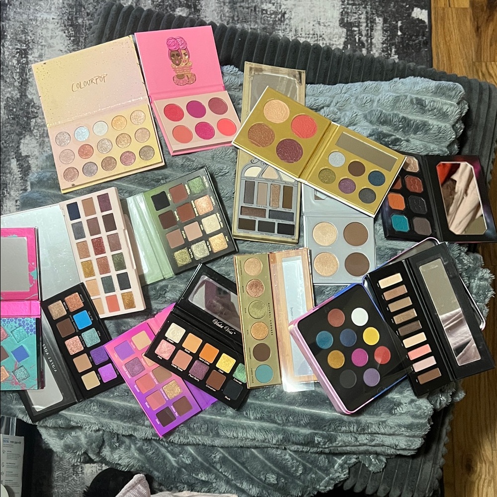 Colourpop Eyeshadow Collection - Pink, Gold, and More